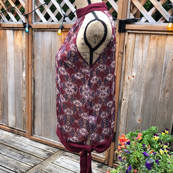 3/$25 Sheer Blouse - Picture 6 of 6